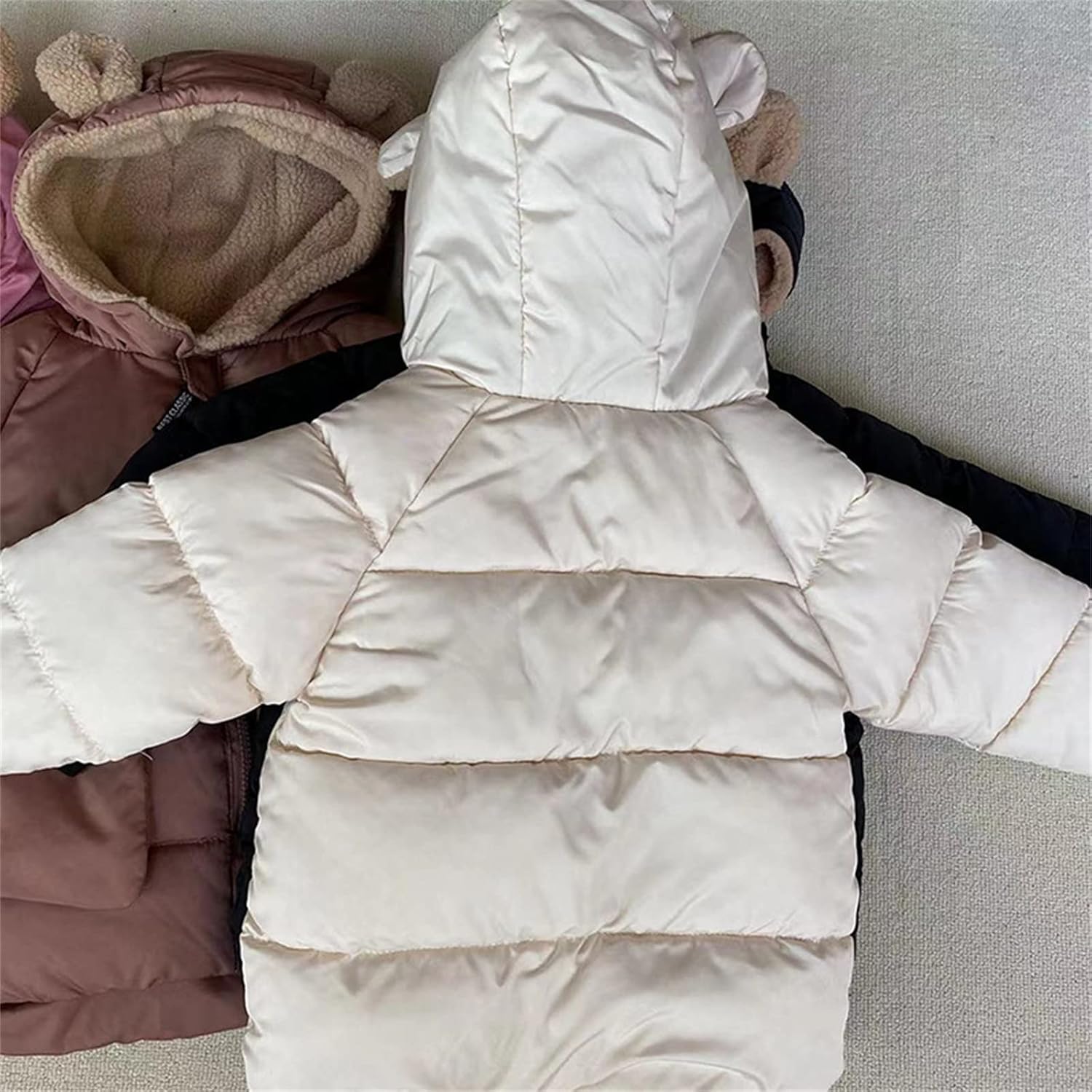 Veste Polaire Enfant Avec Capuche - Coupe-vent Hiver, Fermeture éclair, Poches, Mélange Coton Doux, Garçon/fille