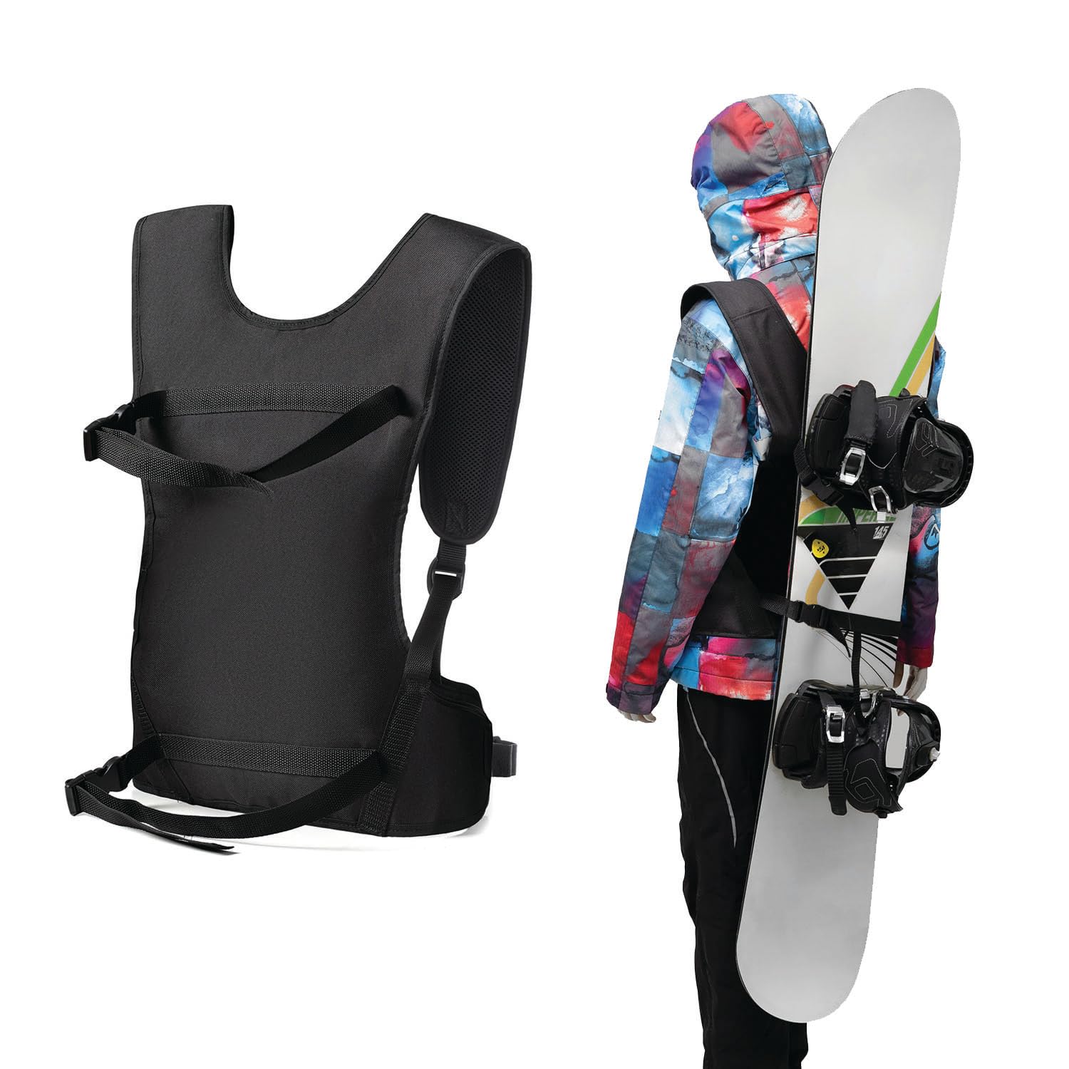 Borsa Da Petto Unisex Per Snowboard E Outdoor – Leggera, Traspirante, Con Tasche Magnetiche, 25x15x5 Cm