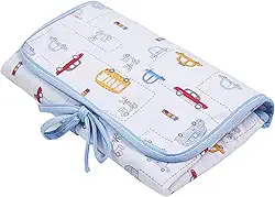 Papi Textil Trocador Porta Fraldas Papi Malhas Portátil Est 66Cm X 40Cm Contem 01 Un