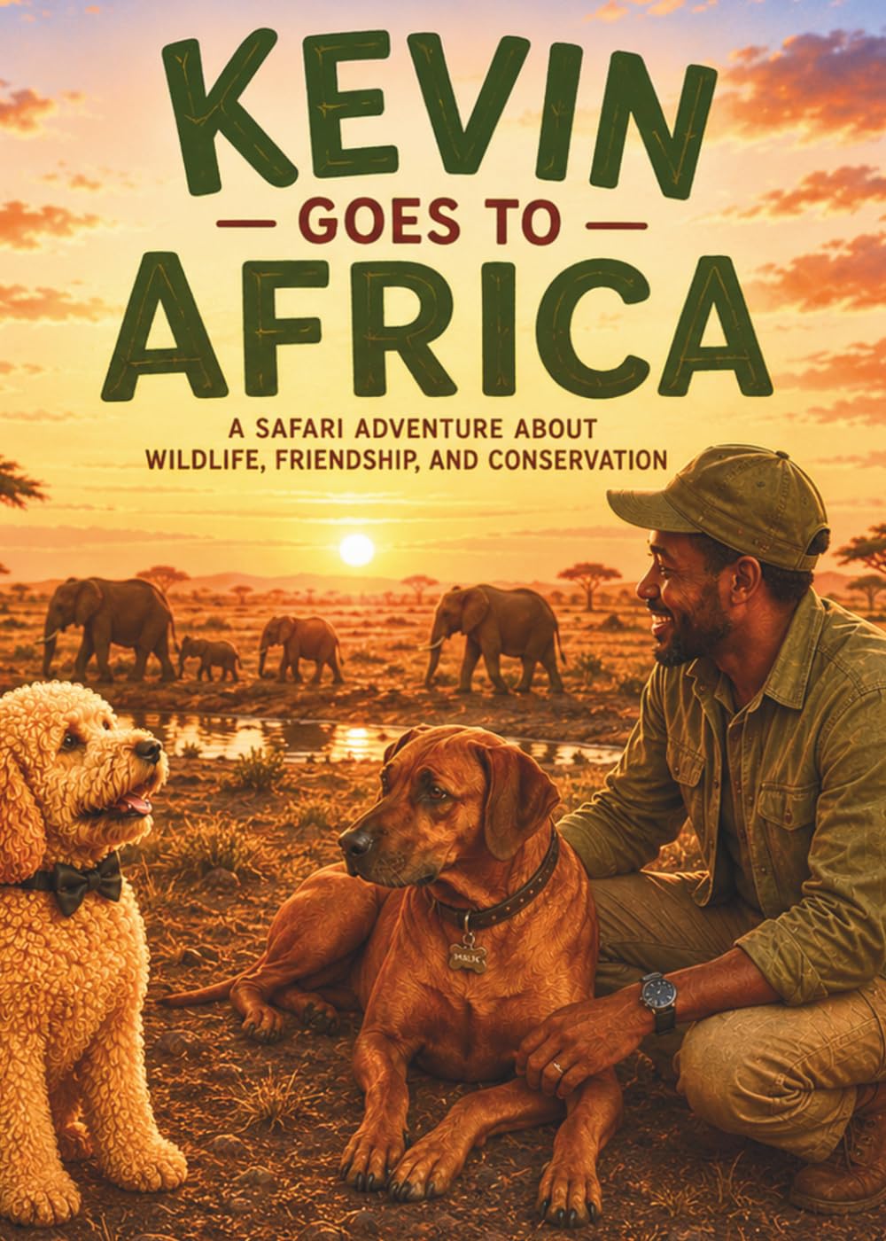 Kevin Goes to Africa: A Safari Adventure: A Kevin Adventure About Wildlife, Friendship, and Conservation (Kevin's Big Adventures)