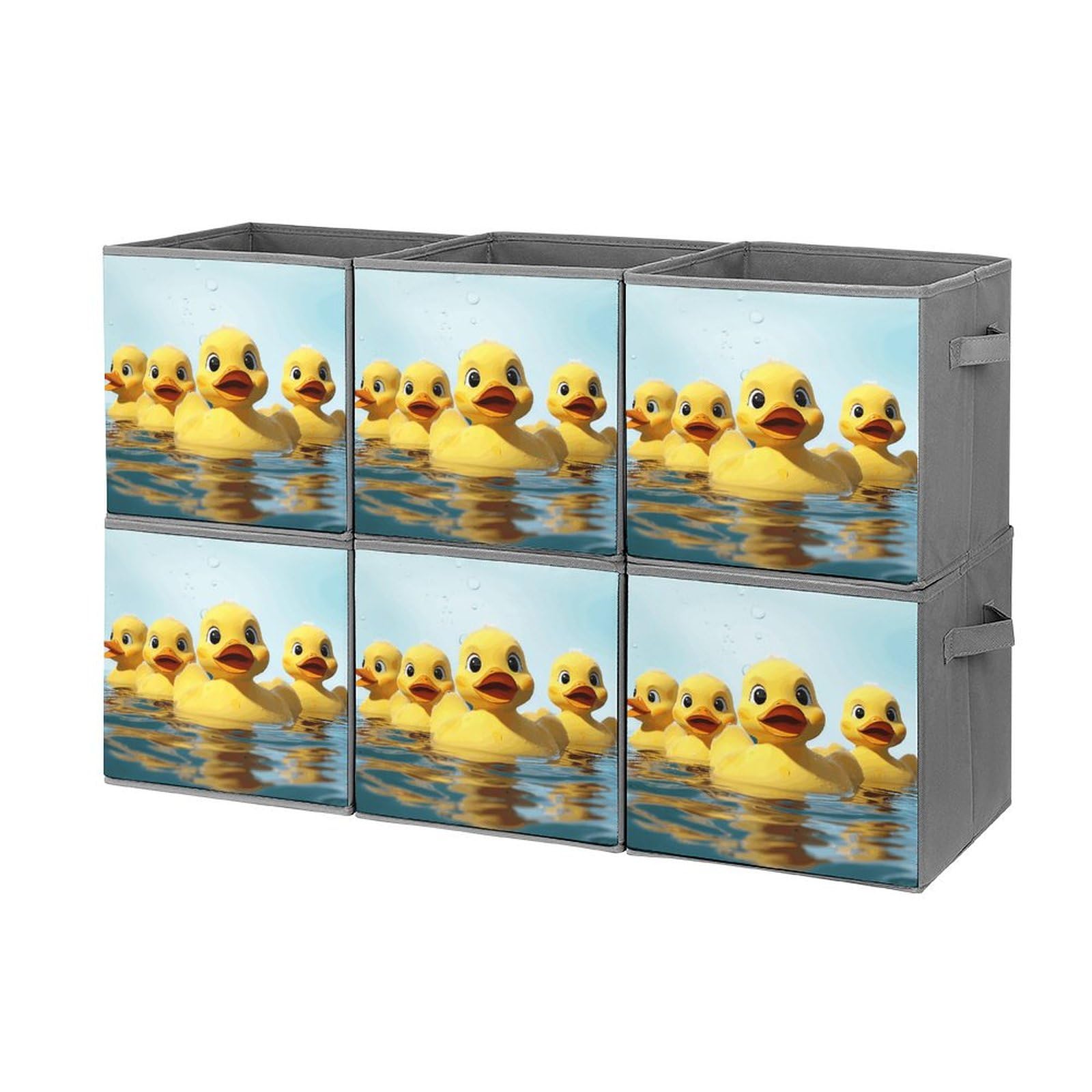 Bac de rangement jaune pliable pour organiser élégamment votre chambre