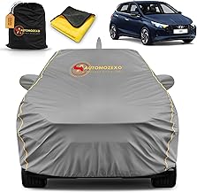 AUTOMOZEXO New I20 Magna,Sportz Dt,Sportz Ivt,Sportz Dct,Sportz,Asta,Asta Opt,Asta Opt Dt,Asta Opt Ivt,Asta Opt Ivt Dt,Asta Opt Turbo Dct,Asta Opt Turbo Dct Dt Body Cover 100% Waterproof For Car,Grey