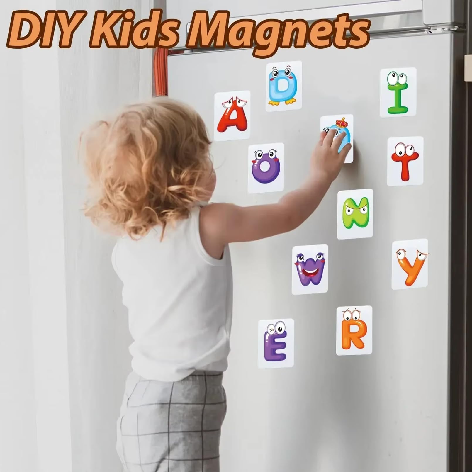 500 Sets quadratische Kühlschrankmagnete Verbrauchsmaterialien für die Herstellung von DIY Kühlschrankmagneten und Anstecknadeln(Pin Style,100PCS)