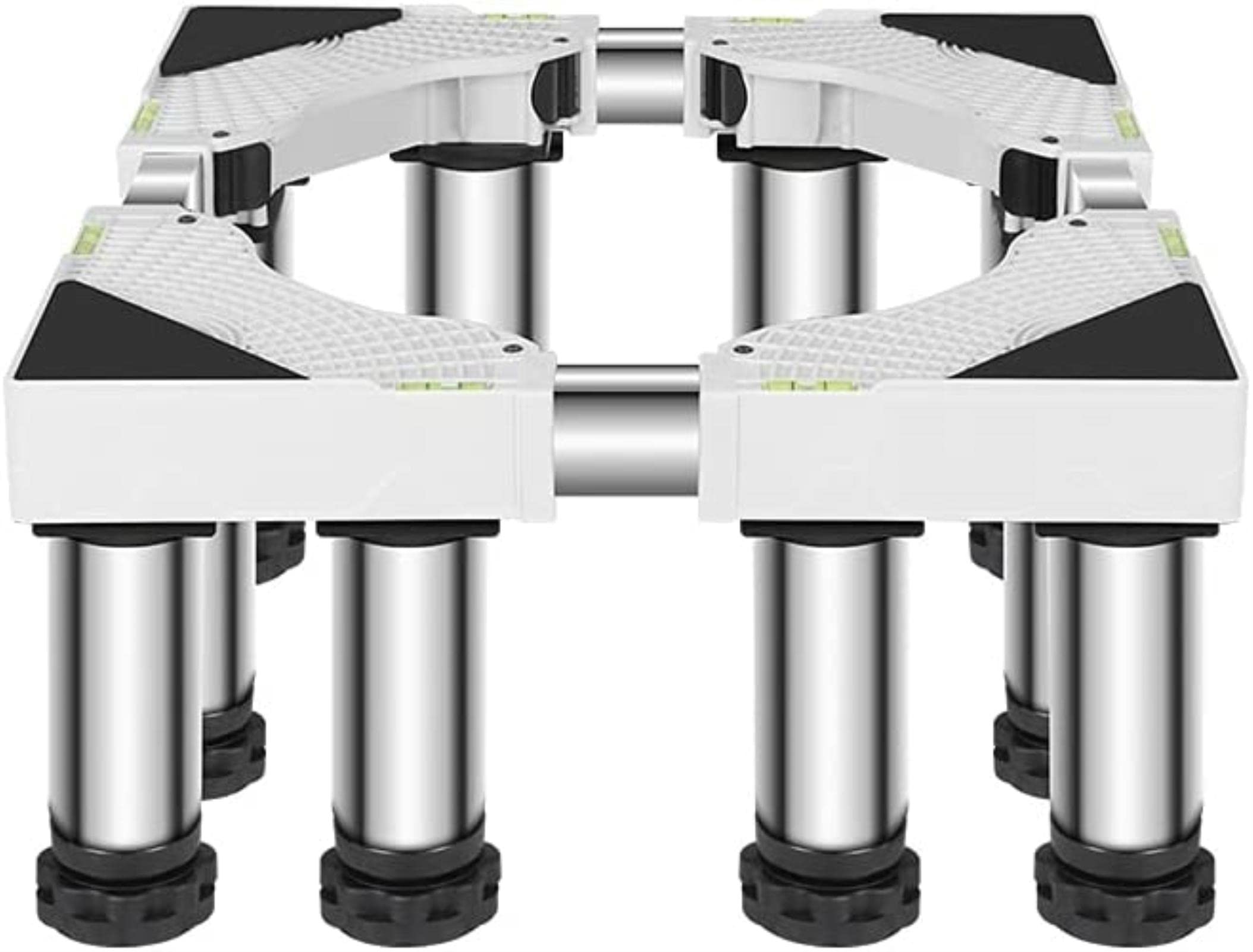 Base De Soporte para Lavadora Pedestal para Lavadora Base De Soporte Antivibración para Refrigerador con Patas De 8/12 Soporte para Lavadora Secadora Bandejas De Piso Aju,12legs-28-32cm