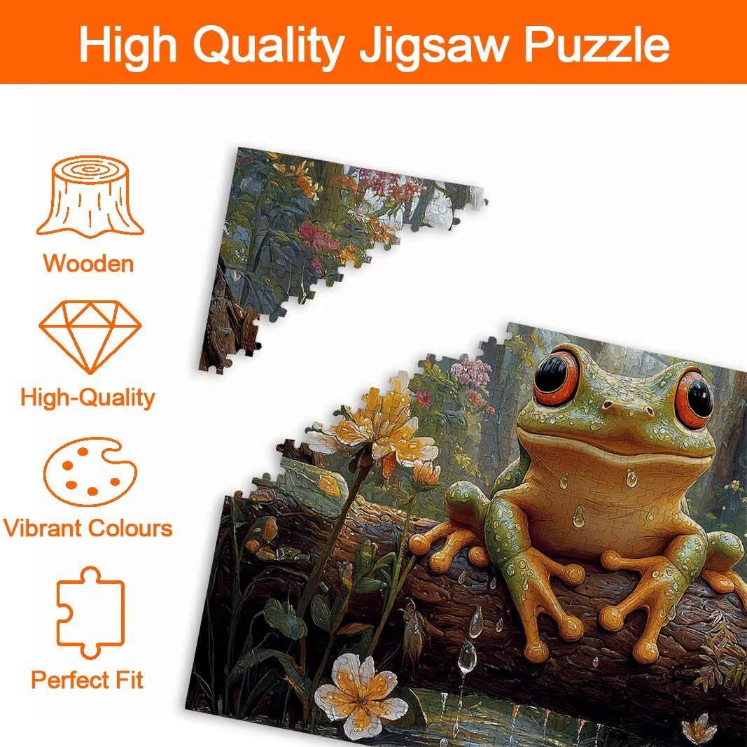 Puzzle Rana, Puzzle 5000 Pezzi Adulti per Decor, Regalo Donna/Uomo -8478