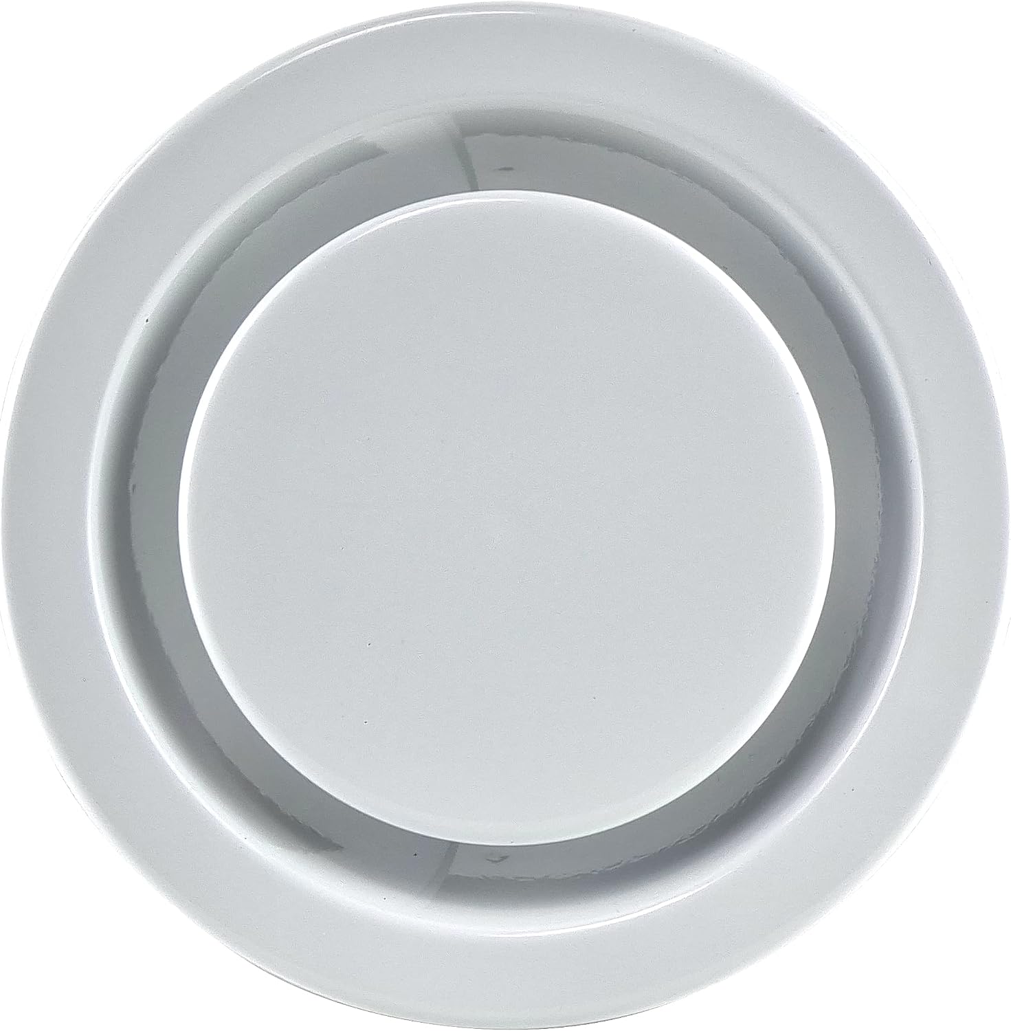 Steinberg14 Air Exhaust Valve - Round Adjustable Air Vent Cover - Bathroom Diffuser - Wall/Ceiling Vent Grille, White, 125mm / 5 - Image 5