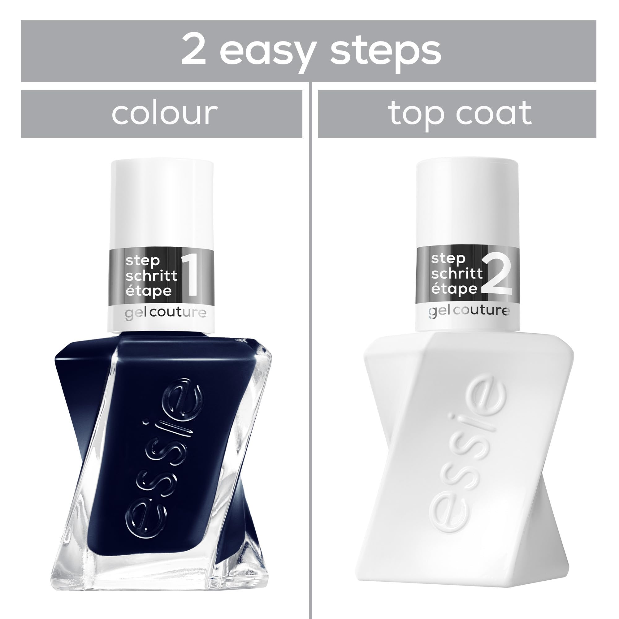 Essie Lakier do paznokci Gel Couture 400 Caviar Bar