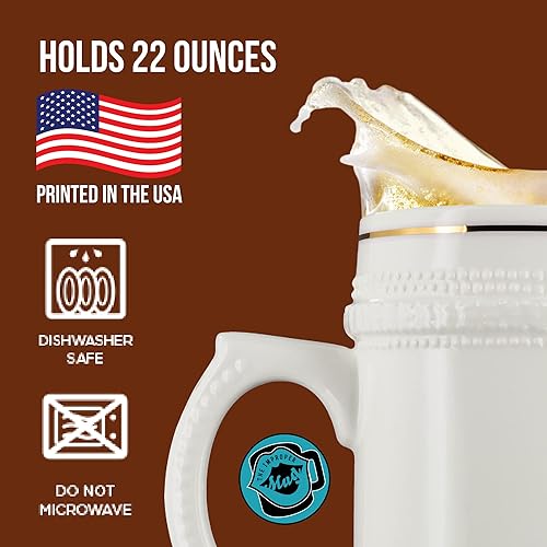 Miniatura 5 de Tears of My Players Dungeons and Dragons - Taza de cerveza para novio, Dungeon Master D&D Dnd DM, divertida, 22 onzas, jarra de cerámica para hombres