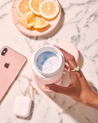 Miniatura 20 de W&P Porter Botella aislada de 16 onzas, revestimiento de cerámica Clean Taste para agua, café y té, boca ancha aislada al vacío, apta para Crema