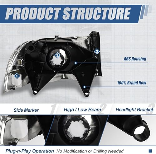 Miniatura 4 de HL-OH-DD974P-VR., Negro (black Housing)