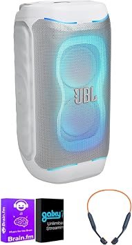 JBL PartyBox 130 Portable Bluetooth Party Speaker Bundle, Black