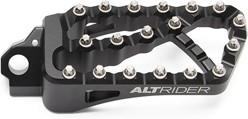 AltRider Adventure II - Estribos para BMW R 1200 GS  R 1250 GS - Negro