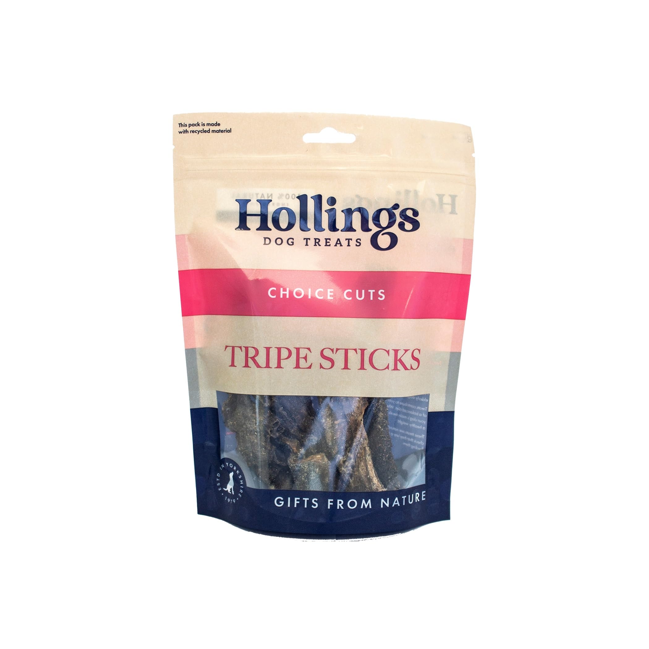 Hollings Tripe Sticks 500g (Bulk deal of 5) 2500g