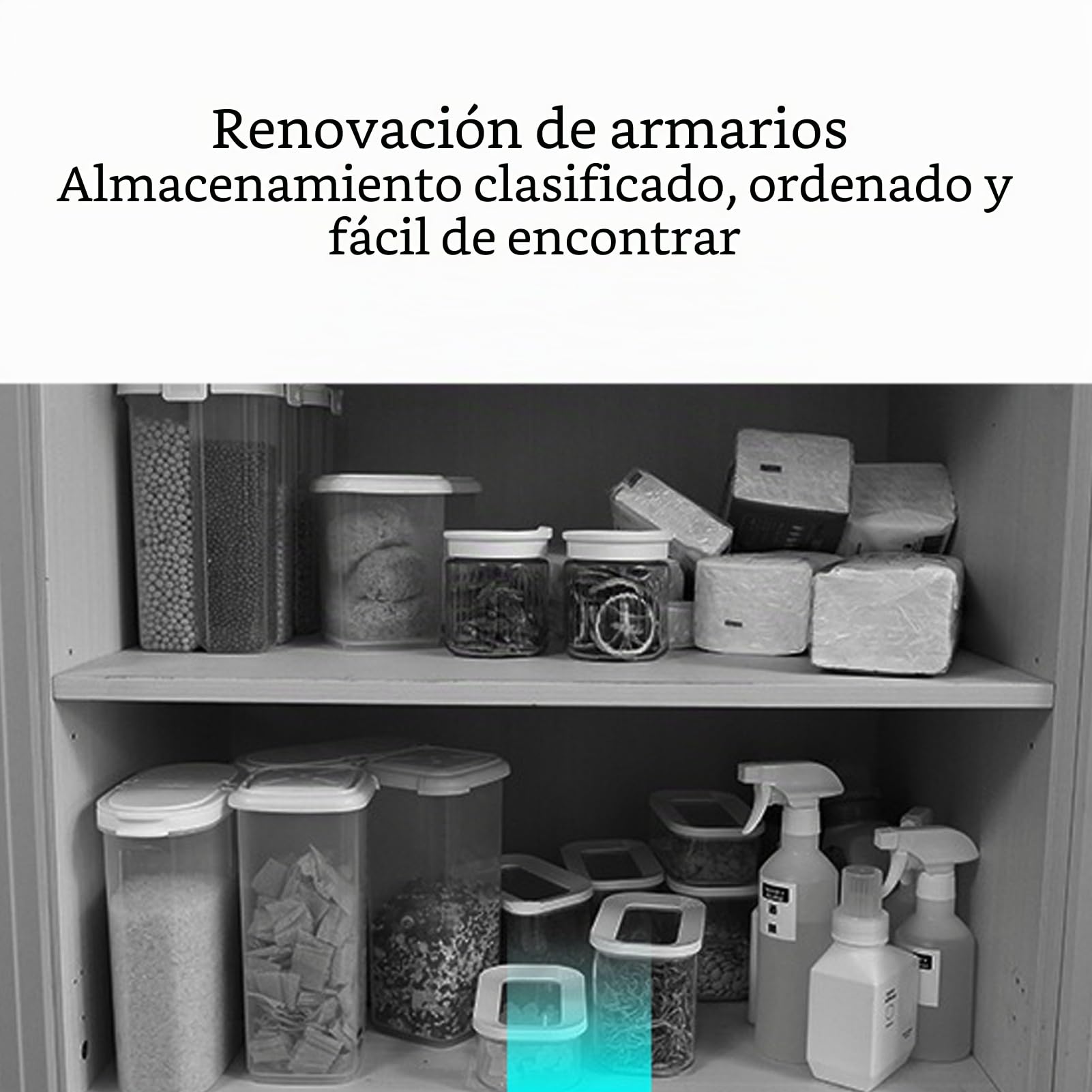 Organizador de Gabinete Extraíble, Estantes de Despensa Deslizables de 16 X 9 X 3,6 Pulgadas, Estante de Despensa con Cajón Deslizante para Cocina, (White)