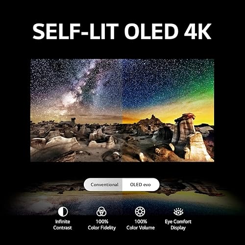 Miniatura 4 de LG Paquete de televisor OLED OLED C3 HDR 4K de 55 pulgadas - Frecuencia de actualización de 120 Hz + cable HDMI 2.0 UAX 4K + CPS 24 meses de
