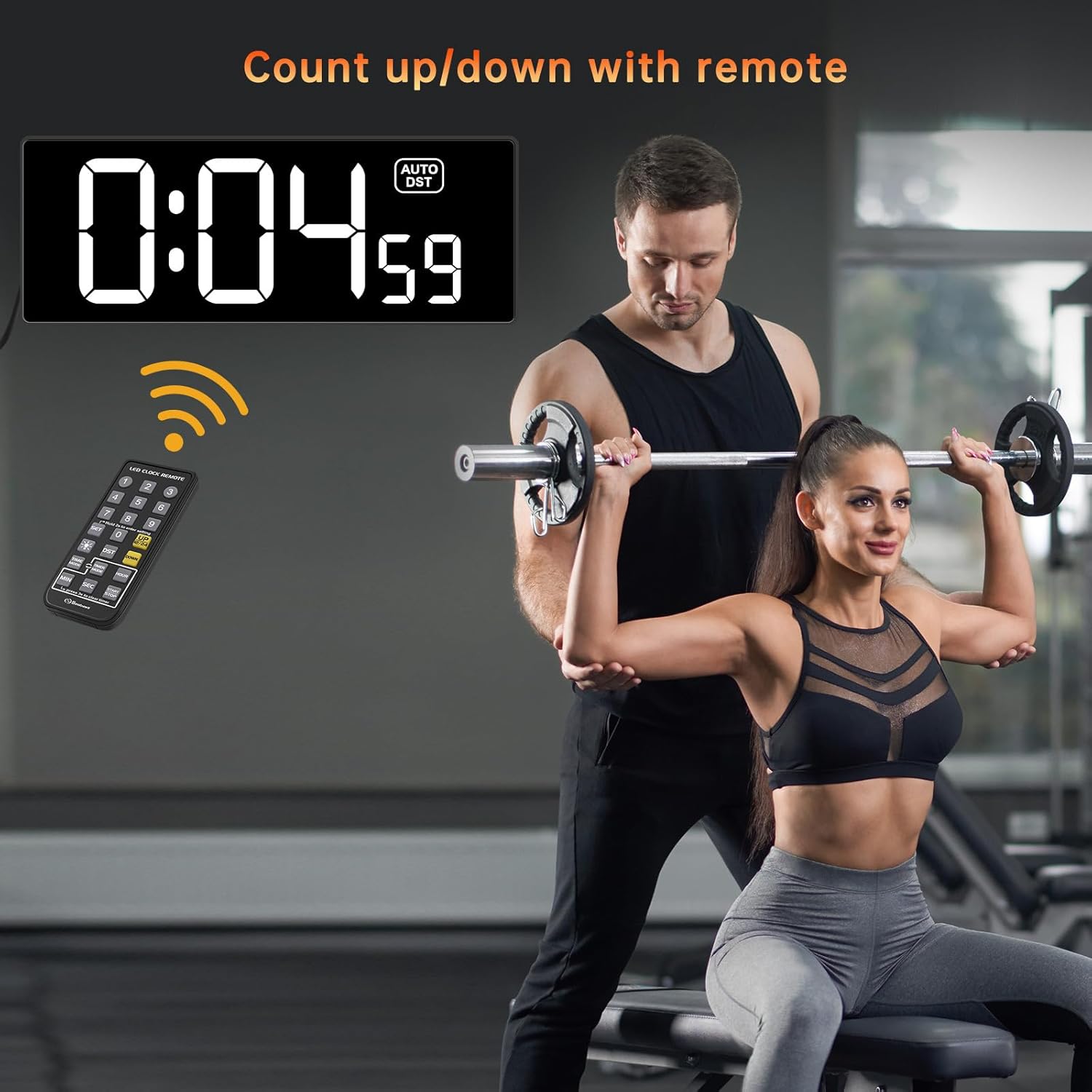 Soobest Digital Wall Clock Bundle