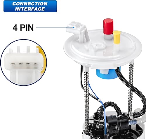 Miniatura 4 de Eletric - Conjunto de bomba de combustible compatible con Ford F-150 2009-2014, 3.7L 4.6L 5.4L, con unidad de envío, reemplaza a E2541M