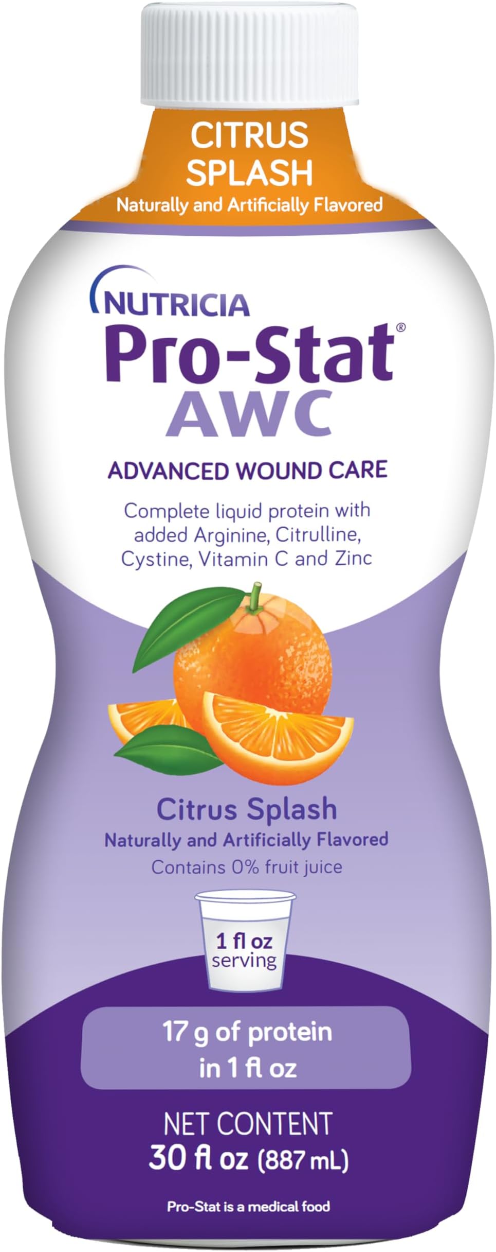 Pro-Stat Sugar Free AWC - Citrus Splash, 30 fl oz by Medical Nutrition