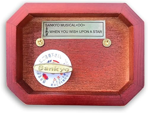 Miniatura 167 de BinkeGG Caja de música con forma de corazón hueco de madera con mecanismo musical Sankyo, melodía: Howl's M0ving Castle (Merry Go Round of Life)