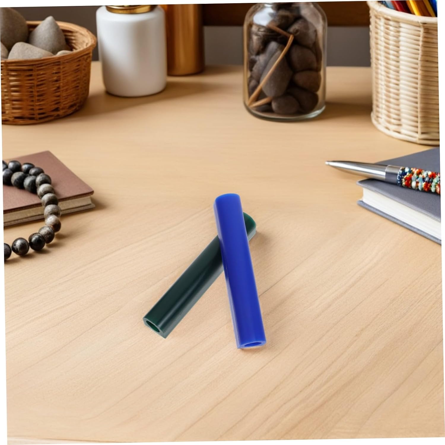 Blue Ring Wax Tube for Jewelry Carving, 3pcs Set