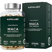 Maca Capsules High Dose 57000mg 100 1 Maca Black Root Extract Black Maca Root 10 1 Yellow M. with Panax Ginseng Vitamin B6 P5P 95% Piperine L-Arginine - Black M. High Dose 120 Capsules