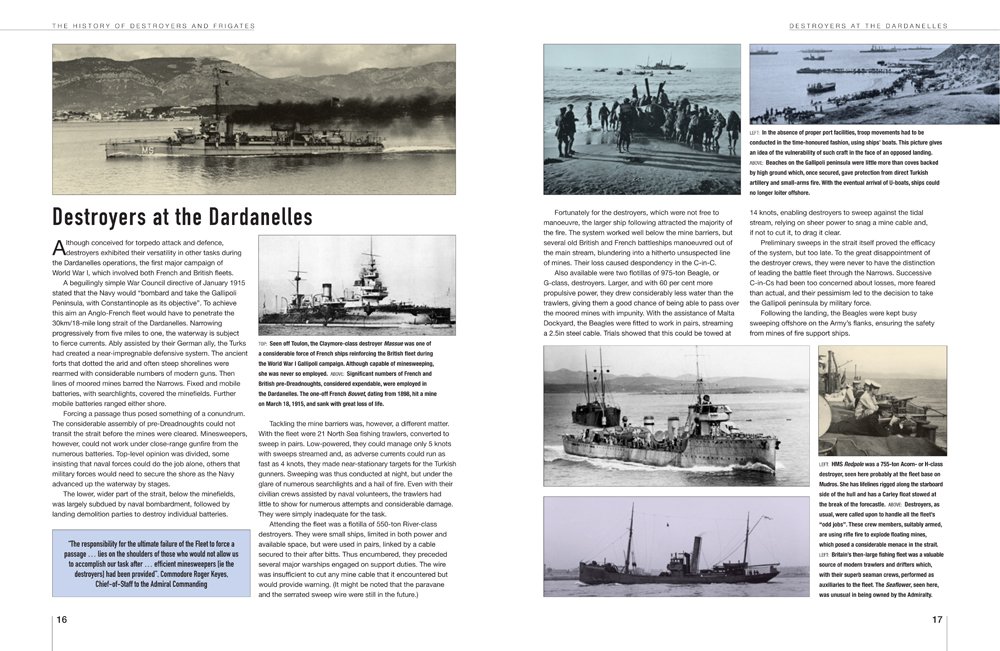 The World Encyclopedia of Destroyers, Frigates & Submarines: A History of Destroyers, Frigates and Underwater Vessels from around the world, including ... of over 380 warships and submarines