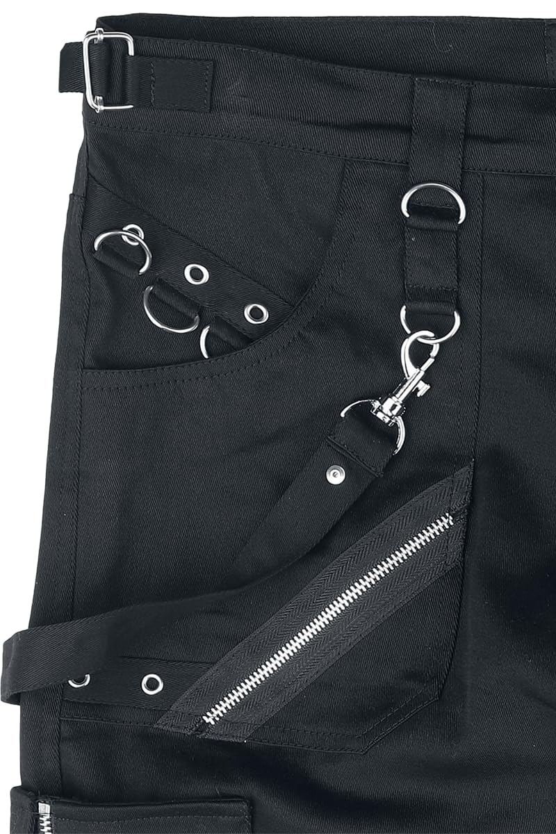 Edham Shorts Männer Short schwarz Gothic, Rockwear