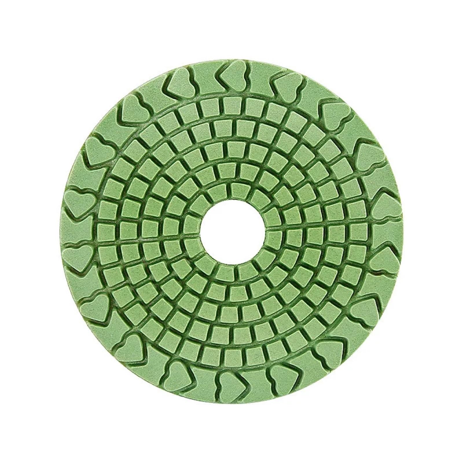 7 sztuk 4"/100mm elastycznych podkładek polerskich na mokro