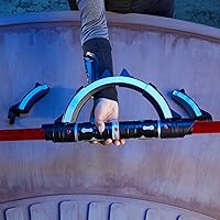 Vista 9 de STAR WARS Lightsaber Forge Inquisitor Masterworks Set de sable de luz electrónico de doble hoja, juguete de rol personalizable para niños a partir