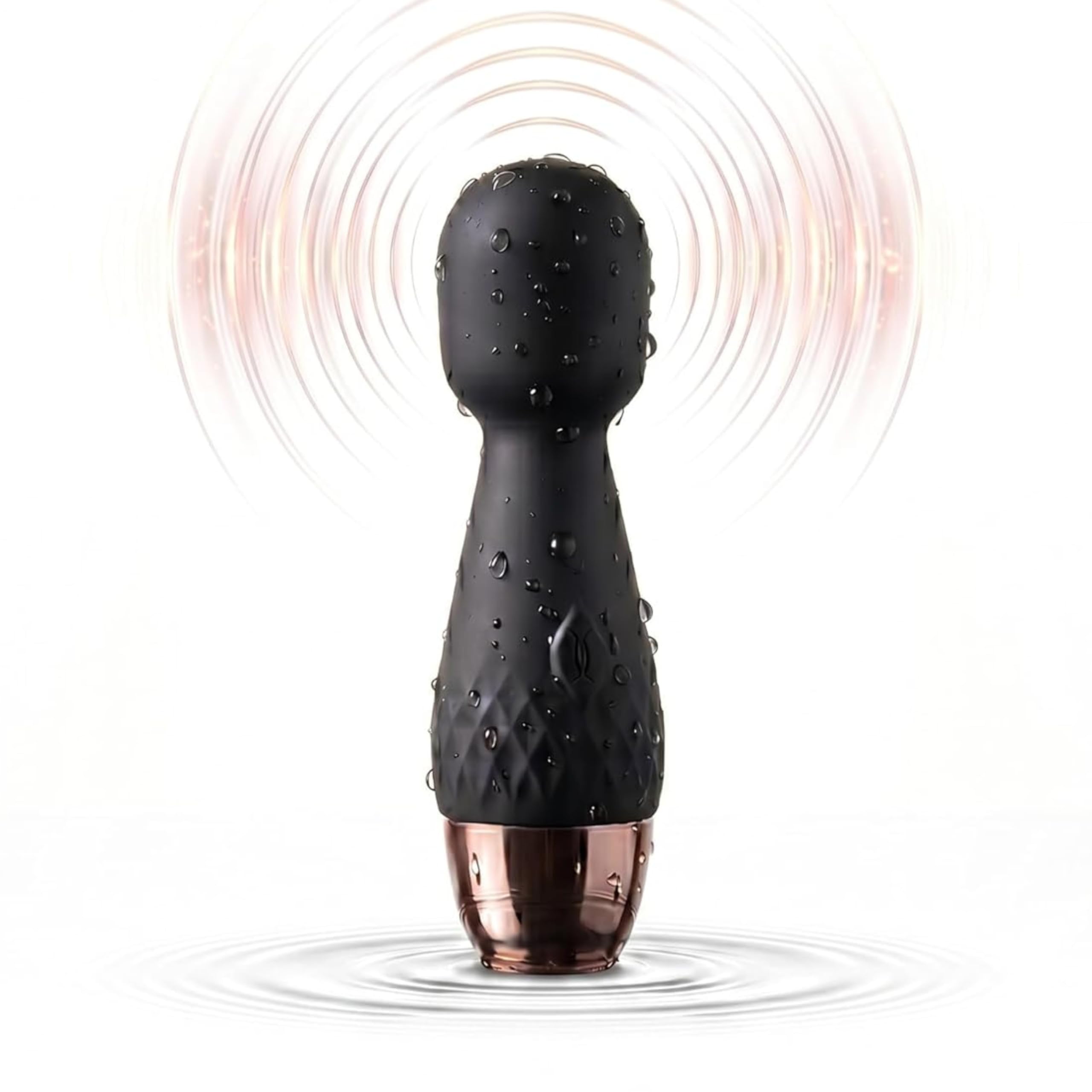 KLEN Premium Handheld Muscle Massager – Compact Targeted Tension Relief Tool for Neck, Shoulders & Back, Waterproof & USB Rechargeable Cordless Body Relaxation Device (Black)-image-44