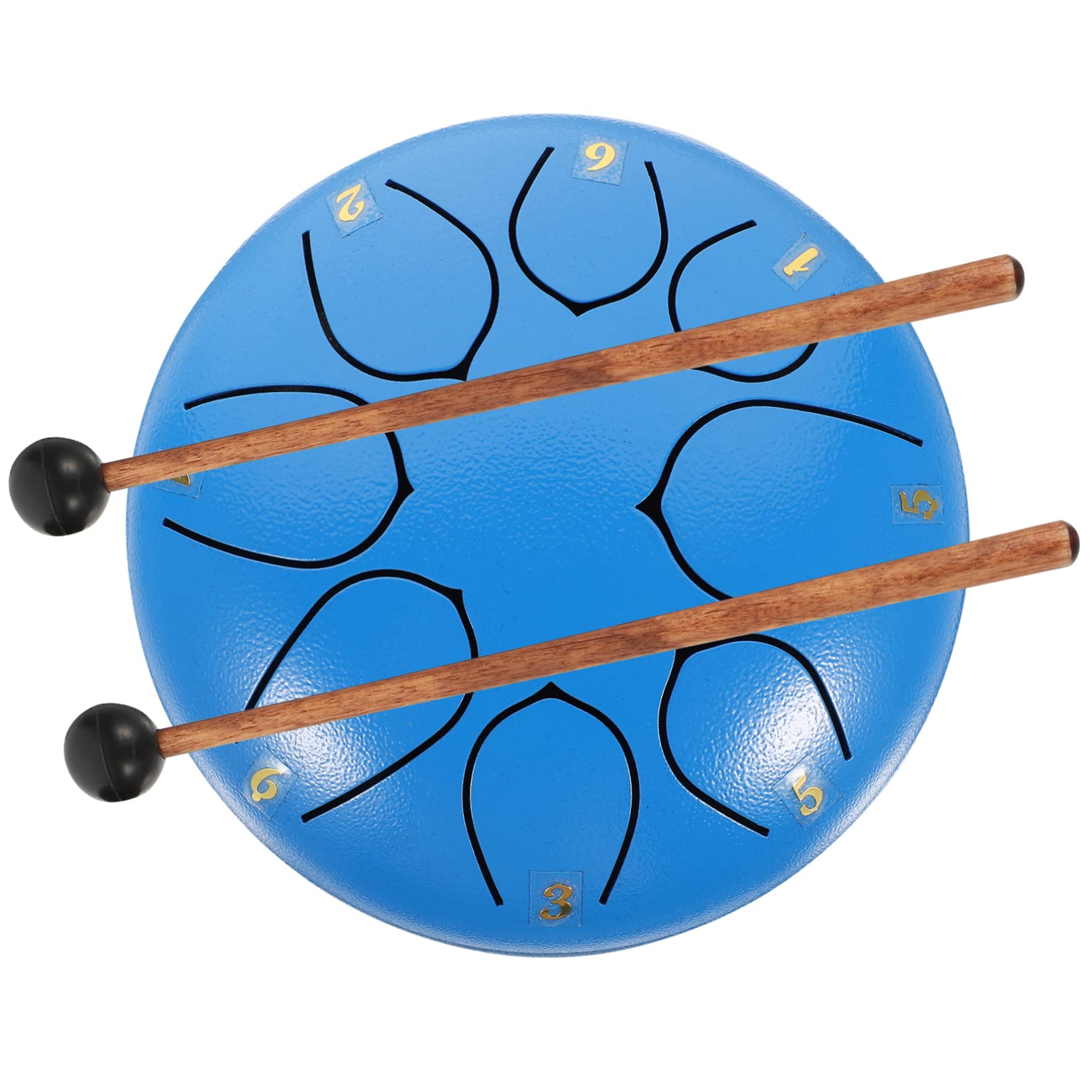 de Lengüeta Portátil Instrumento de Percusión de Metal para Principiantes Diseño Creativo Sonido para Yoga y Relajación