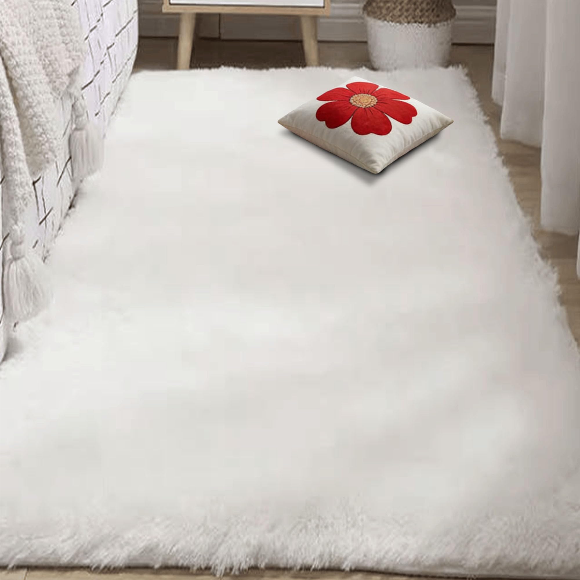 Tapis chambre doux et antidérapant de 200x260 cm pour un confort sécurisé