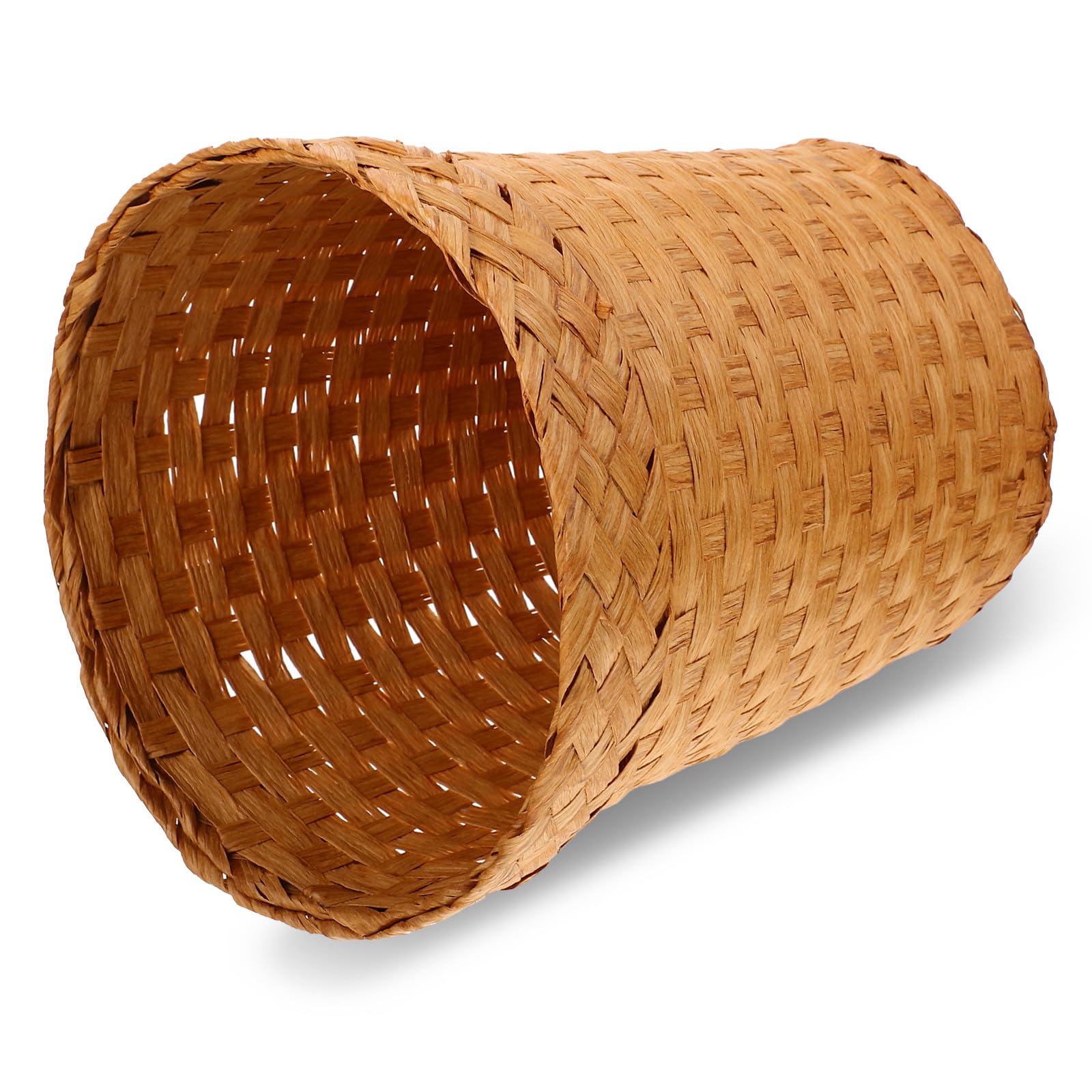 Cestino Gettacarte in Carta Color Kaki, Robusto e Facile da Spostare
