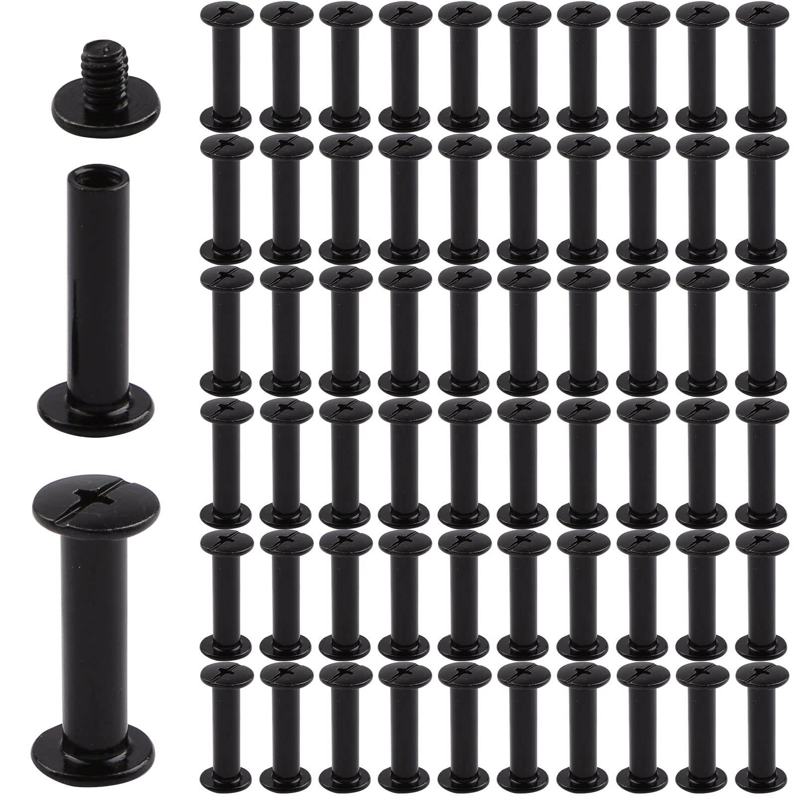 INCREWAY Nickel Plated Binding Screws - 60 Sets -10
