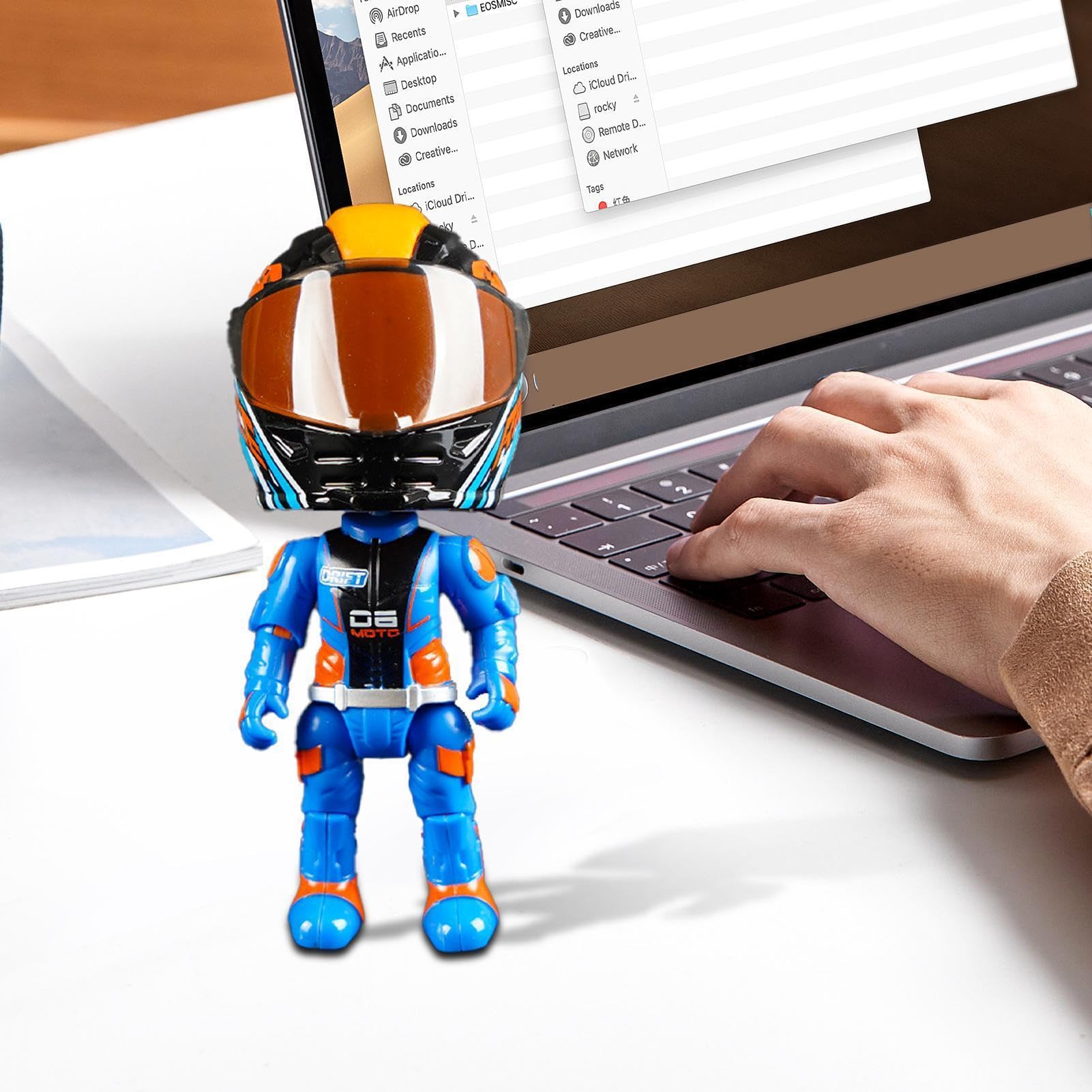 R - Cadeau créatif pour enfants et adultes, Robot multicolore en