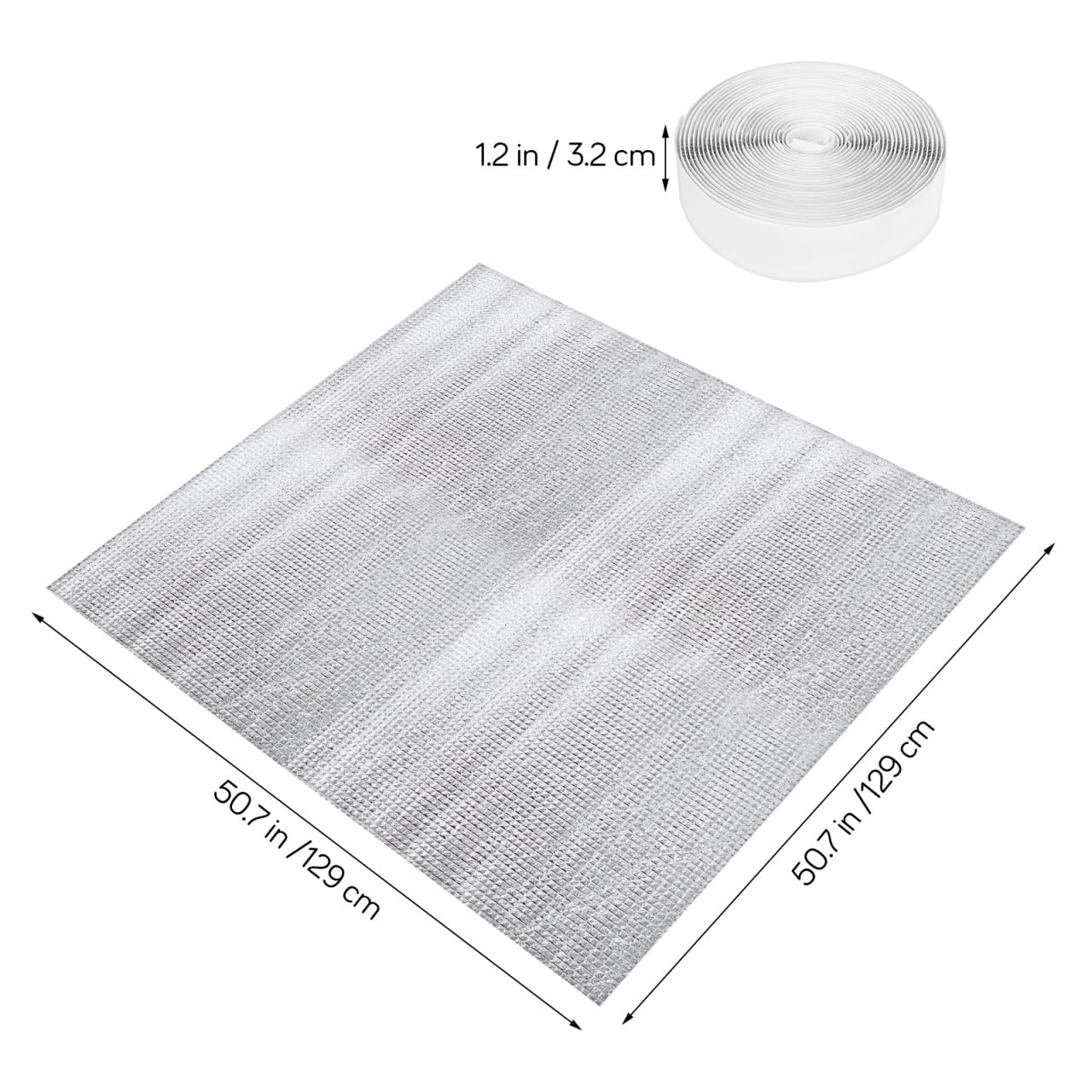 DOITOOL Cubierta de ventilación de casa para ventilador del hogar, cubierta de sellado de ventilador de techo, cubierta de ventilación de aire, cubierta de obturador de aislamiento de techo, cubierta