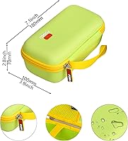 Vista 6 de FBLFOBELI Hard EVA Carrying Case Compatible With Flipslide Game, Electronic Handheld Game Flip, Slide, and Match the Colors to Beat the Clock