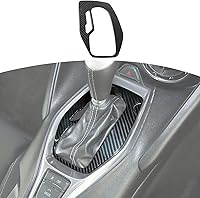 Vista 1 de RT-TCZ Para Camaro Gear Shift Panel Cover Trim Fibra de Carbono para Chevy Camaro 2016-2024 Accesorios interiores de fibra de carbono