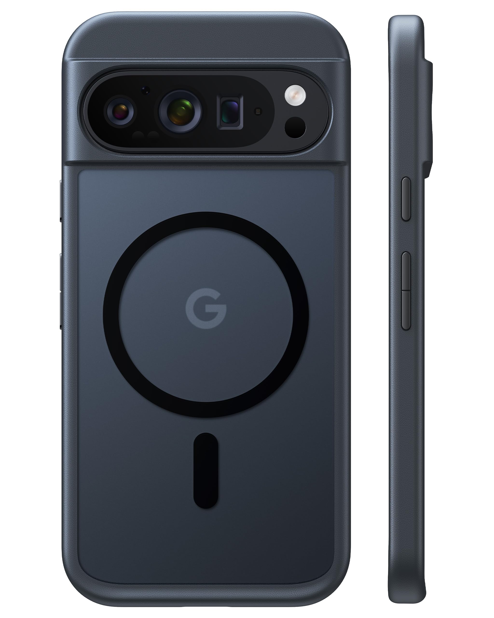 Photo 1 of TORRAS Magnetic Shockproof for Google Pixel 10 Pro XL Case, Strong Magnet fit for MagSafe, 12FT Mil-Grade Protection, Slim Translucent Matte Case for Pixel 10 Pro XL with Multi-Color Buttons, Black