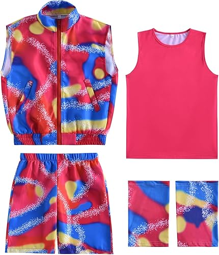 Disfraz de Halloween para niños, 3 piezas, disfraz de entrenamiento Ken