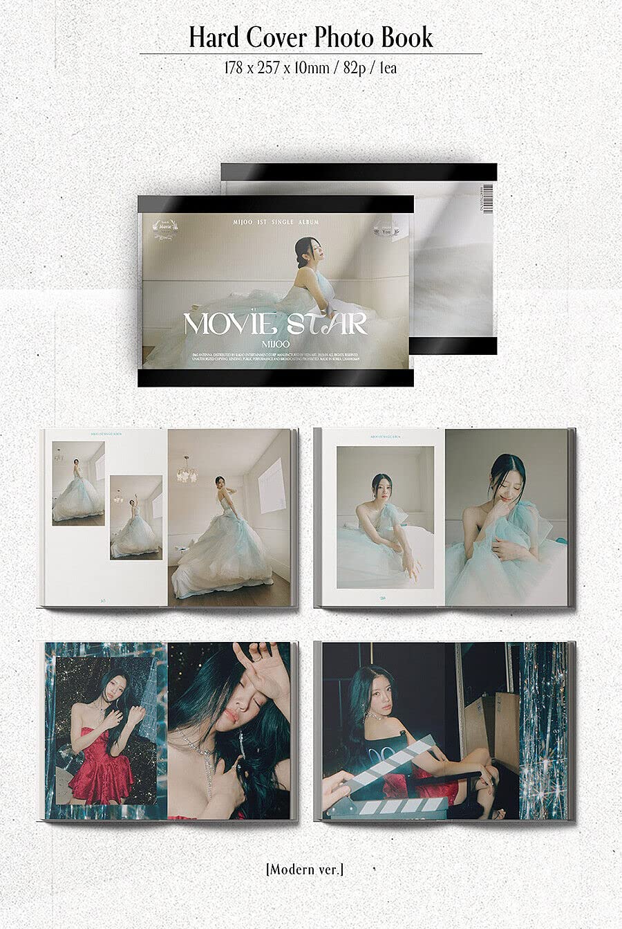 Lovelyz Mijoo Film Star 1° album singolo (moderno + classico - set da 2 ver.) K-pop sigillato