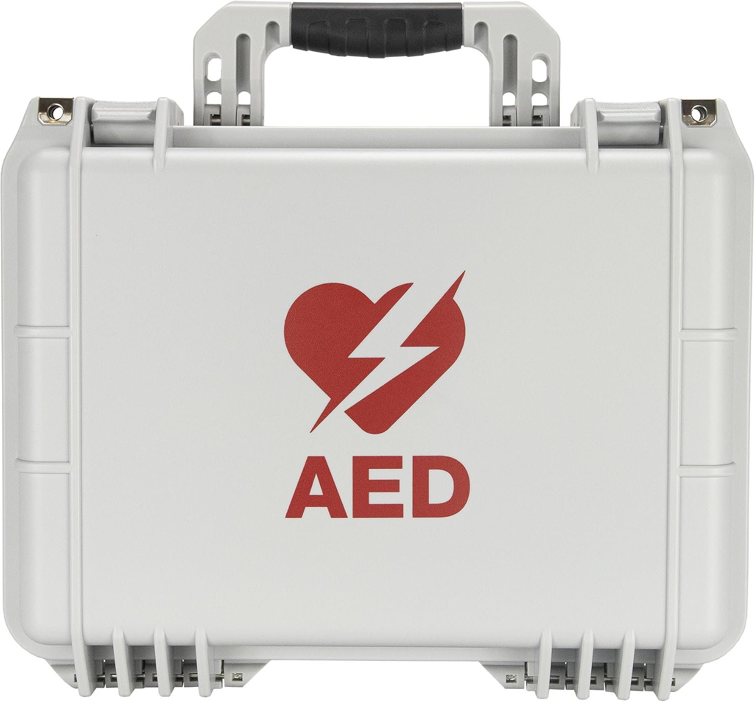 Rugged AED & Bleeding Control Carry Case – Waterproof IP67 Hard Shell Case Fits Physio-Control Lifepak CR2