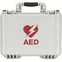 Rugged AED & Bleeding Control Carry Case Waterproof IP67 Hard Shell Case Fits Physio-Control Lifepak CR2