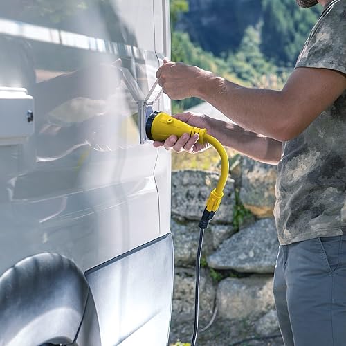 Miniatura 2 de Kohree 50 Amp RV Plug Twist Lock Inlet, Shore Power Inlet Plug NEMA SS2-50P 125V/250V RV Power Receptacle for Marine Boat Trailer Camper Shed, ETL