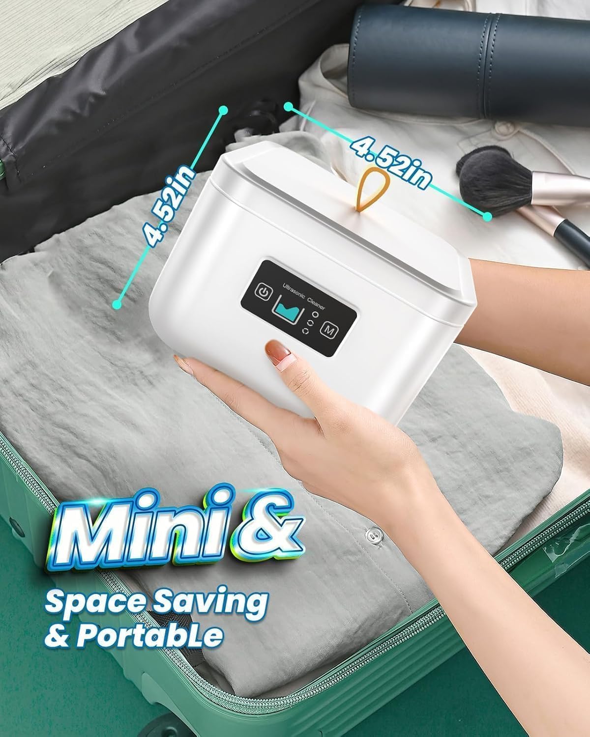 Limpiador de retenedores ultrasónicos, máquina limpiadora dental de 45 kHz