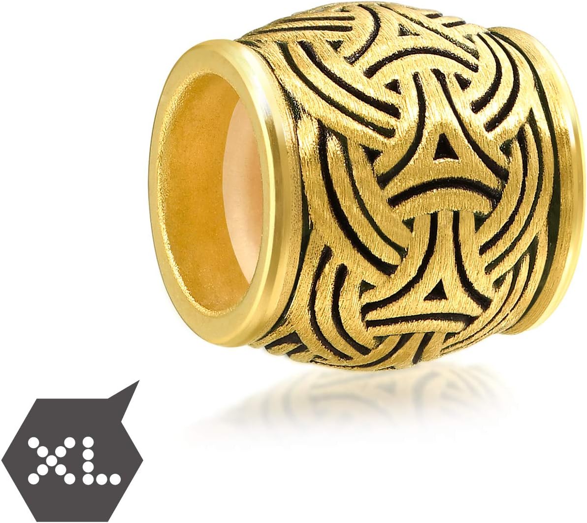 CHOW SANG SANG 999 24K Gold Charme Viking Dragon Charm Bracelet for Men & Women 92303C