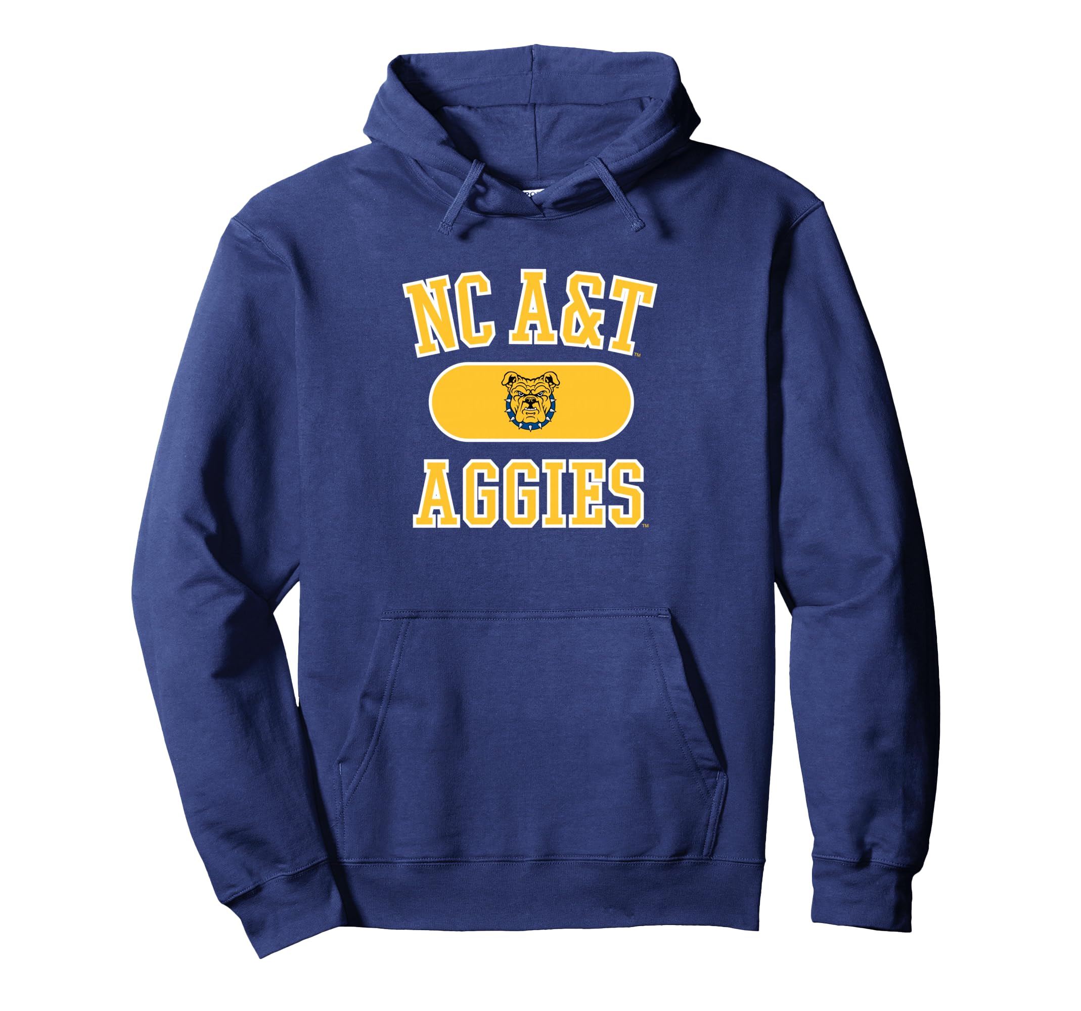 North Carolina A&T Aggies Varsity Navy Officially Licensed Pullover Hoodie