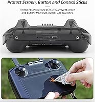 Vista 4 de 2 en 1 RC Pro Controlador Protector Protector Parasol Parasol Compatible para DJI RC Pro Control Remoto Joysticks Protector para DJI Mavic 3