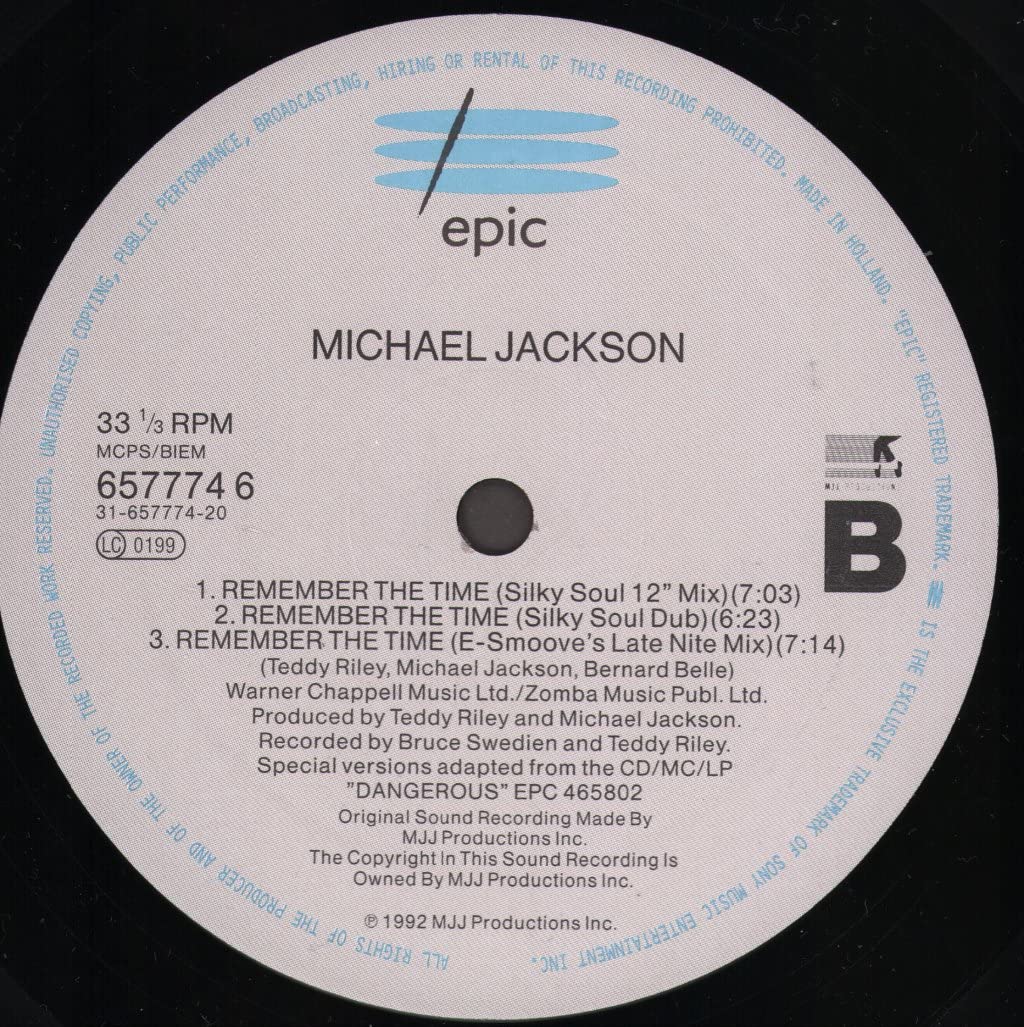 Remember the time (6 mixes)