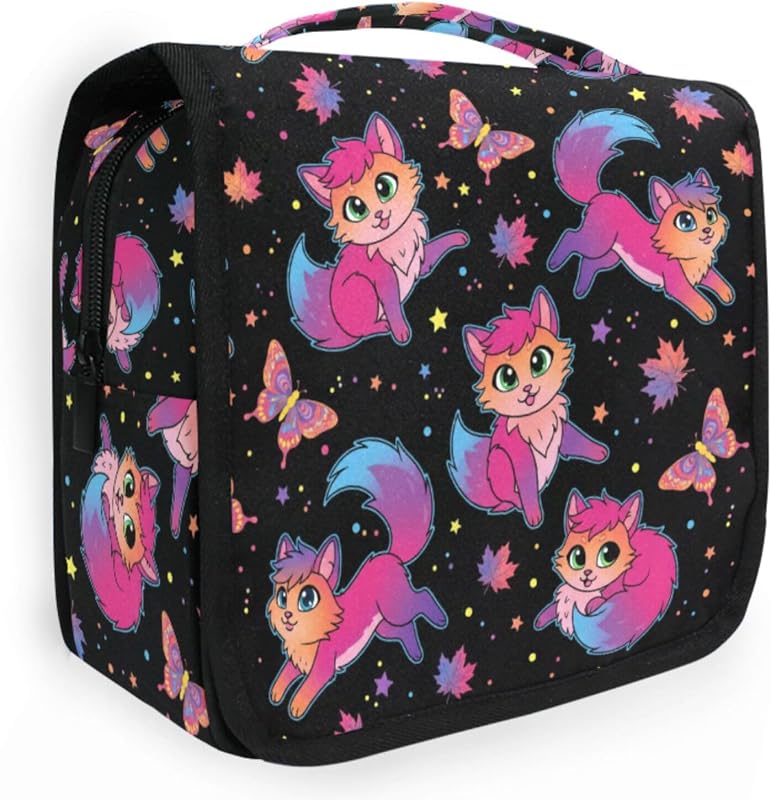 Necessaire suspensa Mnsruu Goth 12 com vários compartimentos, 1 unidade